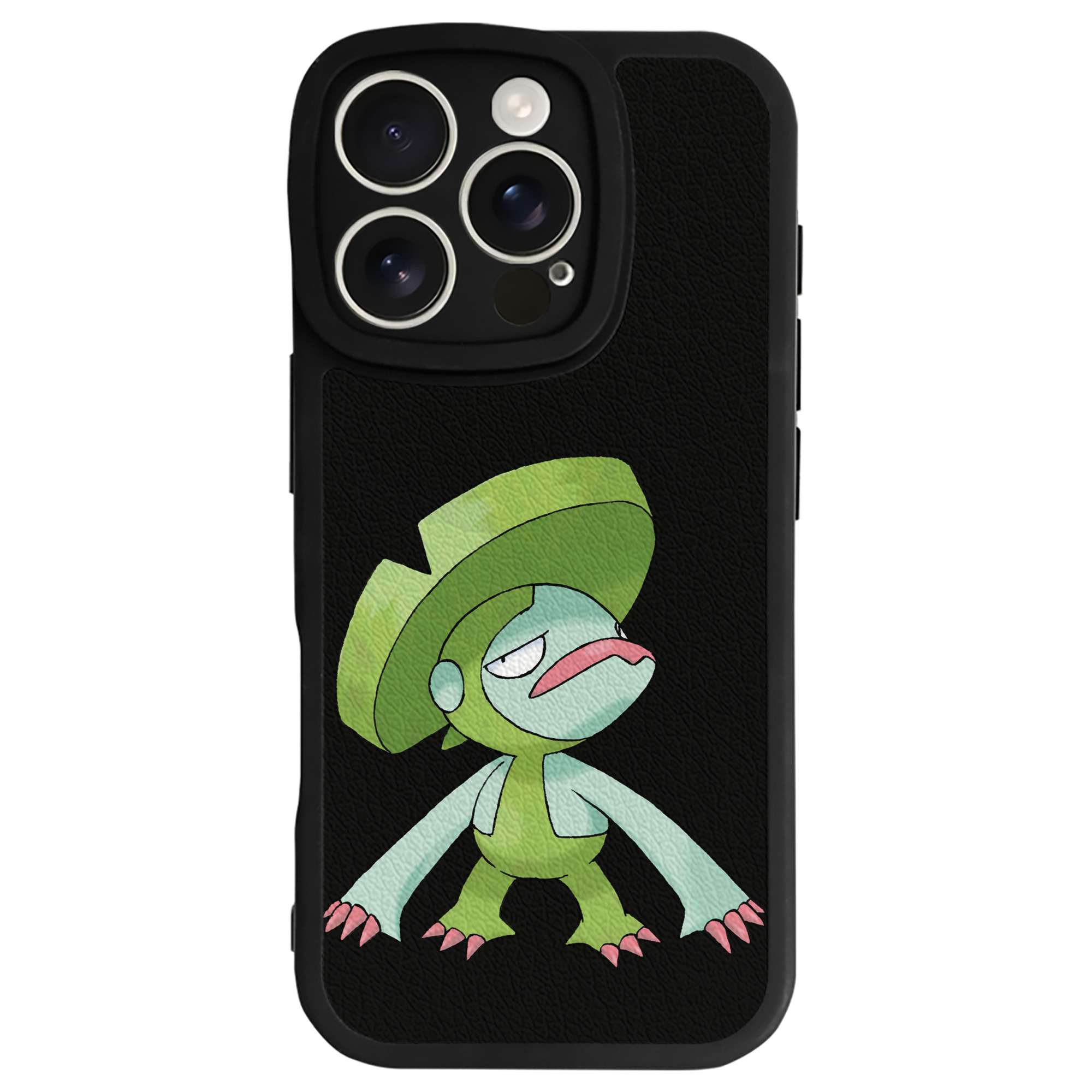 （画像用） ポケットモンスター Pokémon 【iPhone 16シリーズ対応】シリコンスマホケース（レザー調） 材質：シリコン